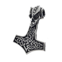 Edelstahlanhänger – Thors Hammer mit...