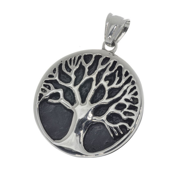Stainless Steel Pendant - Tree of Life