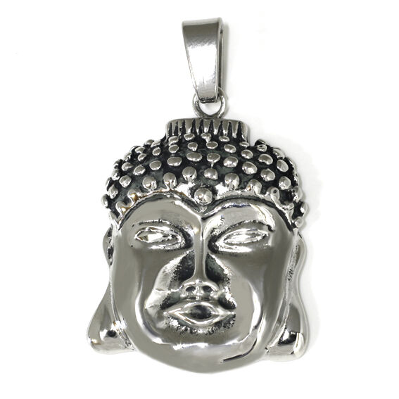 Edelstahlanhänger - Buddha