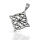 925 Sterling Silberanhänger - Keltischer Knoten