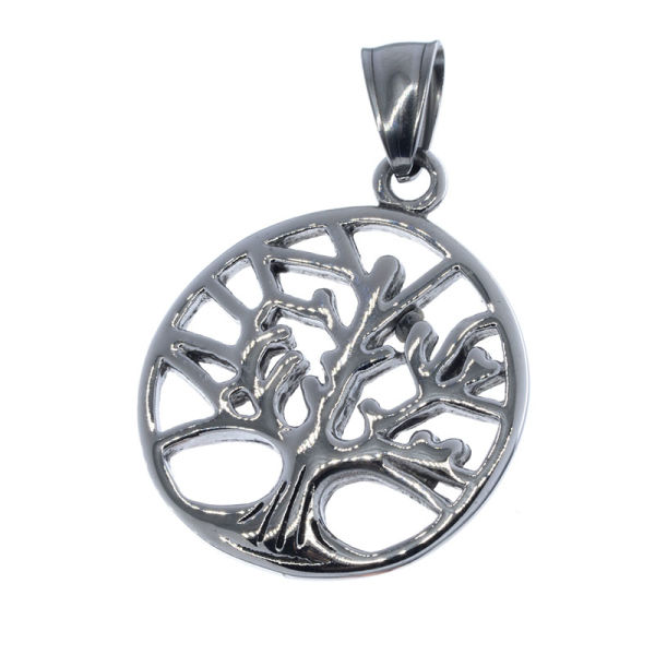 Stainless Steel Pendant - Tree of Life