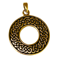 Bronzeanhänger Keltischer Knoten Amulett