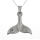 Stainless steel pendant - Whale tail fin "Fluke"