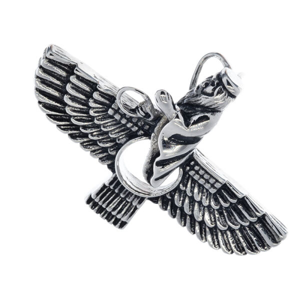 Stainless steel pendant - Faravahar