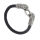 Lederarmband mit Edelstahlverschluss Schlangenkopf