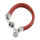 Lederarmband mit Edelstahlverschluss