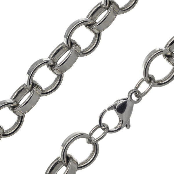 10 mm anchor chain - polished 54 cm