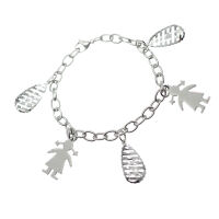 Edelstahlarmband Bettelarmband