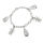 Edelstahlarmband Bettelarmband