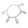 Edelstahlarmband Bettelarmband