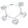 Edelstahlarmband Bettelarmband