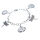 Edelstahlarmband Bettelarmband