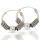 925 Sterling Silber Bali hoop earrings  10 mm