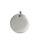 Identplakette rund - poliert 10 mm