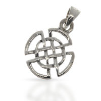 925 Sterling Silberanhänger - Keltischer Knoten