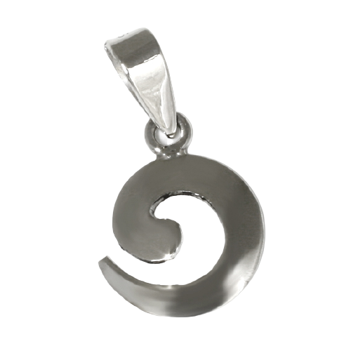 925 Sterling Silberanhänger - Spirale "Bruno"