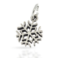 925 Sterling Silver Pendant – Ice Crystal with...