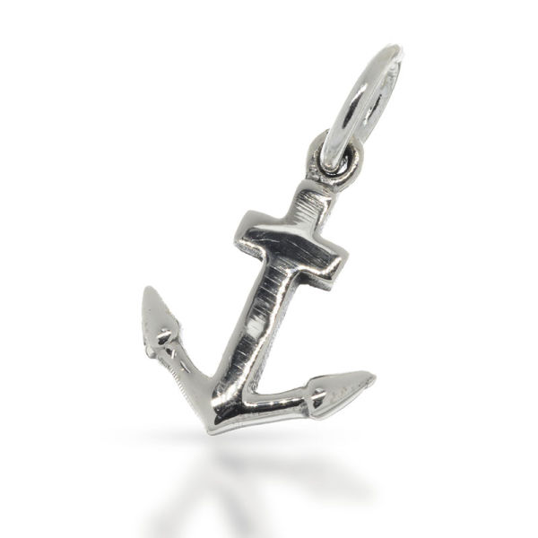 925 Sterling Silberanhänger - Anker "Meereskreuz"