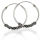925 Sterling Silber Balicreole 18 mm