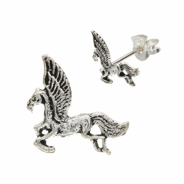 Silberohrstecker - Pegasus