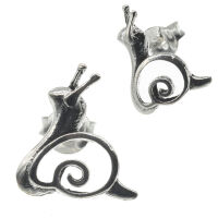Silberohrstecker - Schnecke