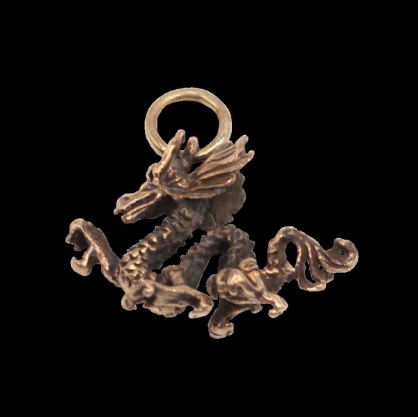 Bronzeanhänger chinesischer Drache