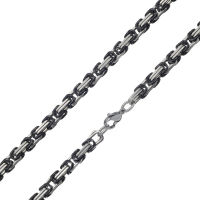 Stainless Steel Chain King Necklace - Stainless Steel -...