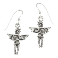 Ohrhänger 925er Sterling Silber- Engel mit...