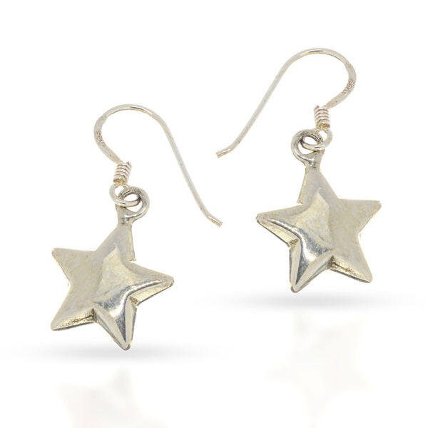 Silver Earrings - Star