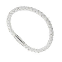 Lederarmband mit Edelstahverschluss
