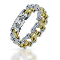 Stainless steel bracelet - motorcycle chain