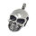 Edelstahlanhänger - Totenkopf