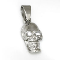 Edelstahlanhänger - Totenkopf