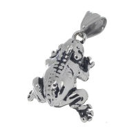 Edelstahlanhänger - Frosch