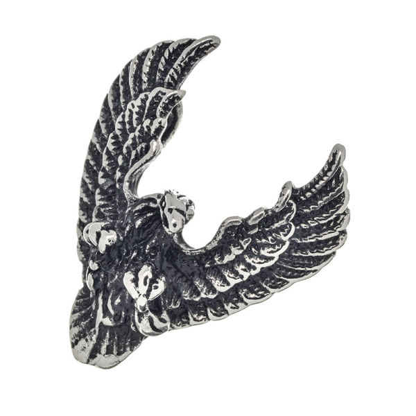 Edelstahlanhänger - Raubvogel
