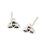 Silberohrstecker - Triskele 6mm