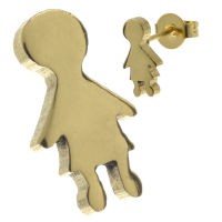Edelstahlohrstecker - Mädchen