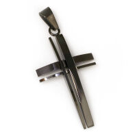 Edelstahlanhänger - Kreuz "Gromal"