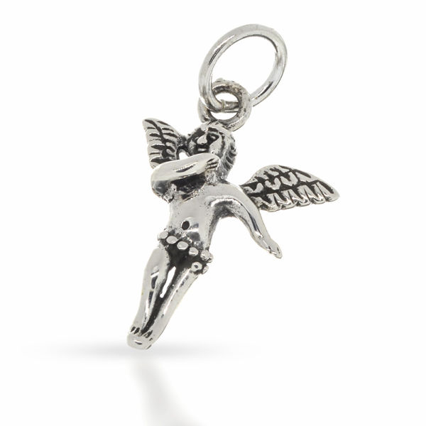 925 Sterling Silver Pendant - Angel "John"