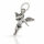 925 Sterling Silver Pendant - Angel "John"