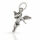 925 Sterling Silver Pendant – Floating Johannes Angel