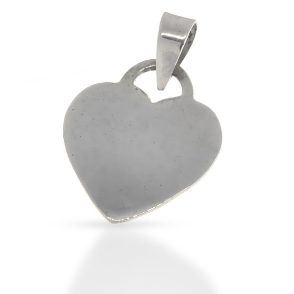 925 Sterling Silberanhänger - Herz "Hanna"