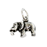 925 Sterling Silberanhänger - Elefant "Jumbo"