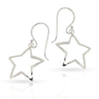 Silver Earrings - Star