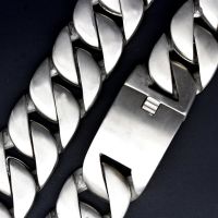 31 x 9 mm - 70 cm Edelstahlkette Panzerkette
