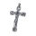 Stainless Steel Pendant – Crucifix with Relief Details