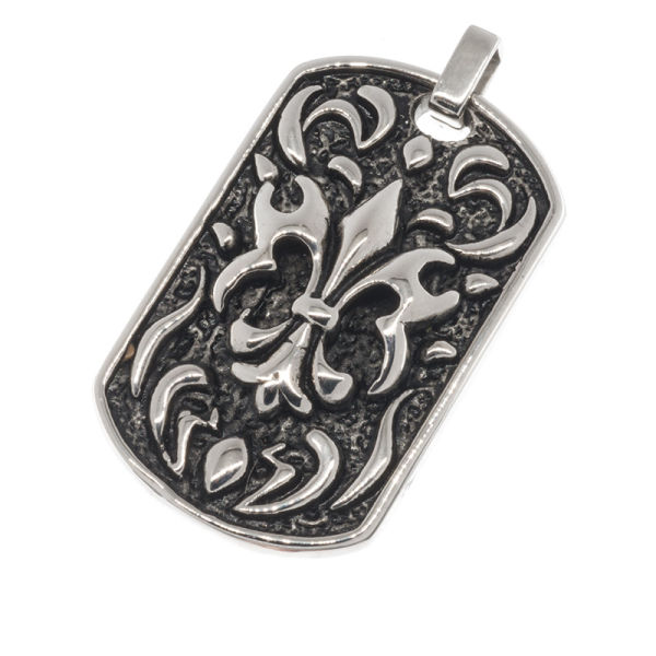 Stainless steel pendant lily 17,93 g