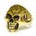 Bronze ring - skull 58 (18,4 Ø) 8,4 US