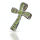 925 Sterling Silberanhänger - Kreuz mit Cubic...
