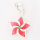 925 Sterling Silberanhänger - Blume mit Acryl...